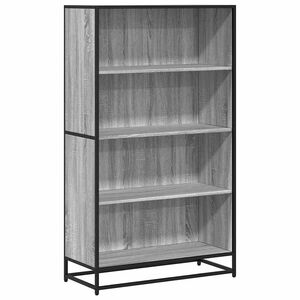 vidaXL Estante 80,5x35x139 cm derivados de madeira cinzento sonoma