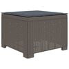 vidaXL Sof&aacute; de Jardim 1 Lugar com Almofada Look Rattan PP