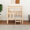 vidaXL Cama para c&atilde;es 65,5x50,5x70 cm madeira de pinho maci&ccedil;a
