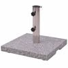 vidaXL Base para guarda-sol do granito / 20kg