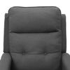 vidaXL Poltrona elevat&oacute;ria de massagens tecido cinzento-claro