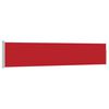 vidaXL Toldo lateral retr&aacute;til para p&aacute;tio 100x514 cm vermelho