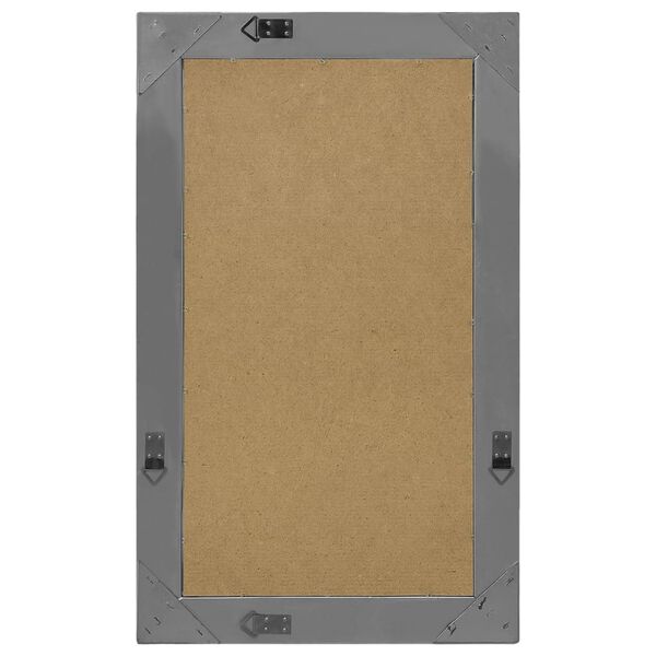 vidaXL Espelho de parede estilo barroco 50x80 cm preto