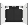 vidaXL Arm&aacute;rio para Dartboard Preto 56 x 12 x 63 cm
