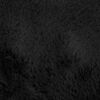 vidaXL Tapete de Pelo Sintético de Coelho Olite Preto 60 x 110 cm