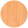 vidaXL Tampo de mesa redondo &Oslash;40x2,5 cm pinho maci&ccedil;o castanho-mel