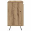 vidaXL Arm&aacute;rio casa banho 58x33x60cm deriv. madeira carvalho artisiano