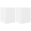 vidaXL Arm&aacute;rio de TV de Parede 2 pcs Branco 30 x 31 x 40 cm