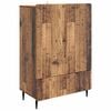 vidaXL Buffet Madeira antiga 66 x 34,5 x 97 cm Derivados de Madeira