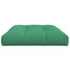 vidaXL Almofad&atilde;o para sof&aacute; de paletes 120x80x12 cm tecido verde