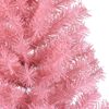 vidaXL &Aacute;rvore de Natal Artificial Pr&eacute;-iluminada Rosa 120 cm PVC