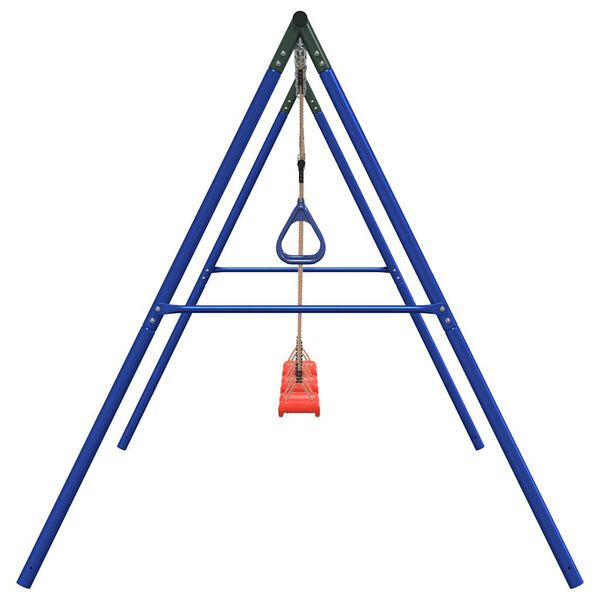 vidaXL Conjunto de baloi&ccedil;o para exterior com baloi&ccedil;os e trap&eacute;zio