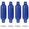 vidaXL | Bumpers de Barco | Azul 41 x 11,5 cm PVC