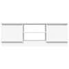 vidaXL Móvel de TV com porta 102x30x36 cm branco