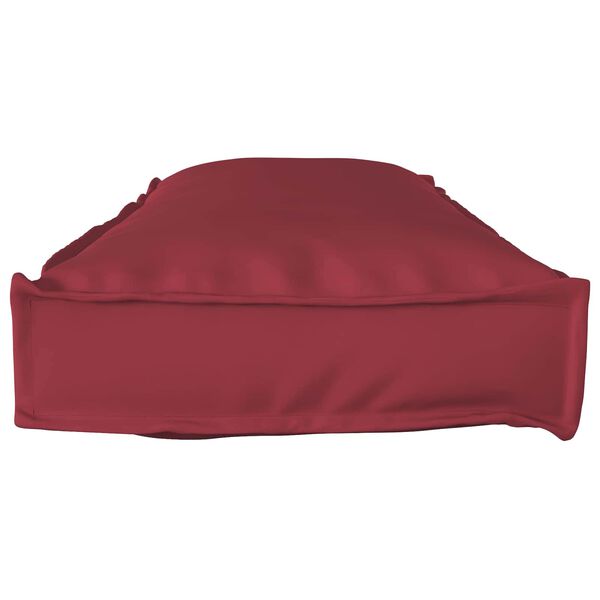 vidaXL Almofada Vinho Vermelho 120 x 40 x 8 cm Tecido Oxford