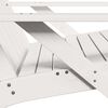 vidaXL Cadeiras jardim Adirondack 2 pcs 75x77x77cm pinho maciça branco