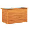 vidaXL Caixa de arruma&ccedil;&atilde;o para jardim 126x72x72 cm madeira