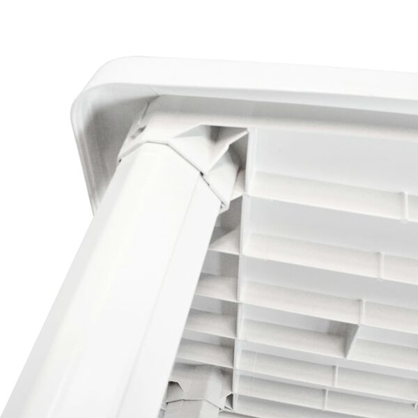 vidaXL Mesa de jardim 101x68x72 cm plástico branco