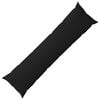 vidaXL Capa almofada HEERLEN Preto 40 x 145 cm