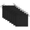 vidaXL Cadeiras de jardim dobráveis 8 pcs c/ almofadões acácia maciça