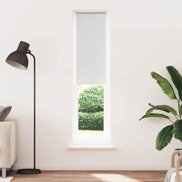 vidaXL Persiana de enrolar 50x230 cm largura tecido 45,7 cm poli&eacute;ster