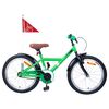 vidaXL Bicicleta Infantil 18 Polegadas para 5-7 anos Verde