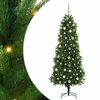 vidaXL &Aacute;rvore de Natal com 300 LEDs com suporte Verde 240 cm PE