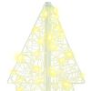 vidaXL &Aacute;rvore de Natal com 160 LEDs Branco quente 150 cm Acr&iacute;lo