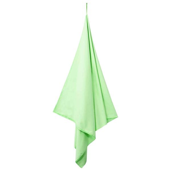 vidaXL Toalhas Esportivas 2 pcs Verde 180 x 90 cm