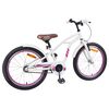 vidaXL Bicicleta Infantil 22 Polegadas para 7-12 anos Branco