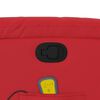 vidaXL Poltrona de massagens reclin&aacute;vel couro artificial vermelho