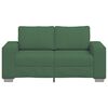 vidaXL Sof&aacute;-luvas 160x77x82 cm tecido corduroy verde escuro
