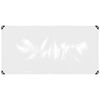 Encerado transparente vidaXL com ilh&oacute;s 1x2 m PVC