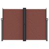 vidaXL Toldo lateral retr&aacute;til 180x600 cm castanho