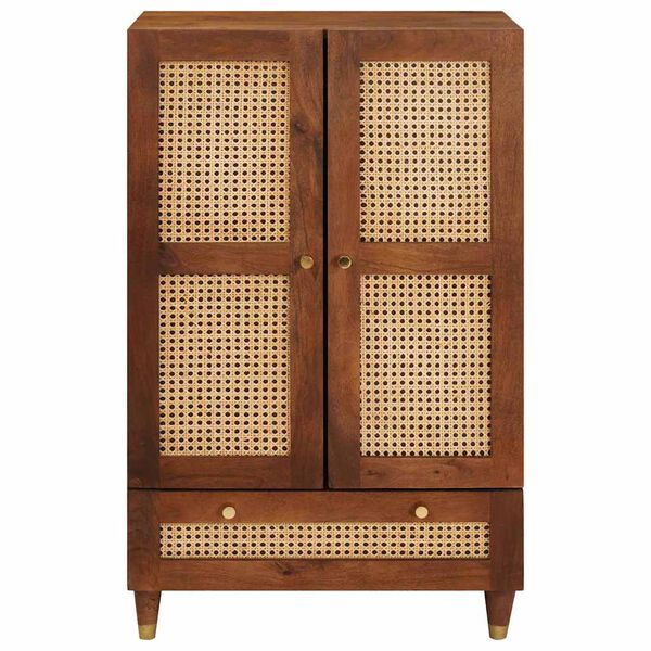 vidaXL Armários e Estantes para Armazenamento de Mídia Castanho