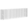 vidaXL Canteiro elevado/cesto gabi&atilde;o 330x50x100 cm ferro galvanizado