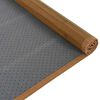 vidaXL Tapete retangular 80x200 cm bambu castanho