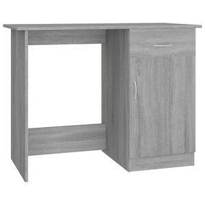 vidaXL Secret&aacute;ria 100x50x76 cm derivados de madeira cinzento sonoma