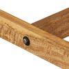 vidaXL Mesa de jantar madeira de mangueira maci&ccedil;a 180 cm