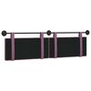 vidaXL Cabeceira Suspensa Roxo 190 x 55 x 5 cm Veludo