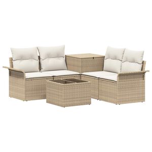 vidaXL Conjunto de Sof&aacute;s 6 unid. 4-N&uacute;mero de lugares