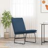 vidaXL Cadeira lounge 52x75x76 cm tecido azul