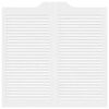 vidaXL Portas de batente design de persiana 1-Par 100x100 cm branco