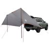 vidaXL Toldo para Ve&iacute;culo Cinza e Laranja 518 x 580 x 215 cm