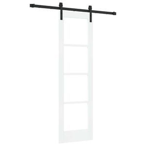 vidaXL Porta Deslizante ORKDAL Branco 61 x 198,5 cm