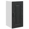 vidaXL Painel de lava-lou&ccedil;a Kalmar Carvalho Preto 30 x 31 x 60 cm