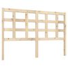 vidaXL Cabeceira de cama 140,5x4x100 cm pinho maci&ccedil;o