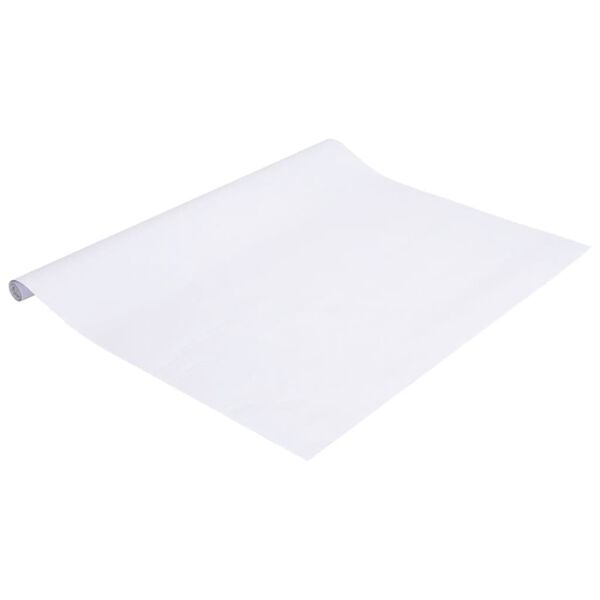 vidaXL Pel&iacute;cula para janela fosca 90x1000 cm PVC branco