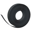 vidaXL Bordas de jardim 25 m 10 cm PE Preto