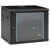 vidaXL Arm&aacute;rios bastidores Black 600 x 450 x 510 mm A&ccedil;o